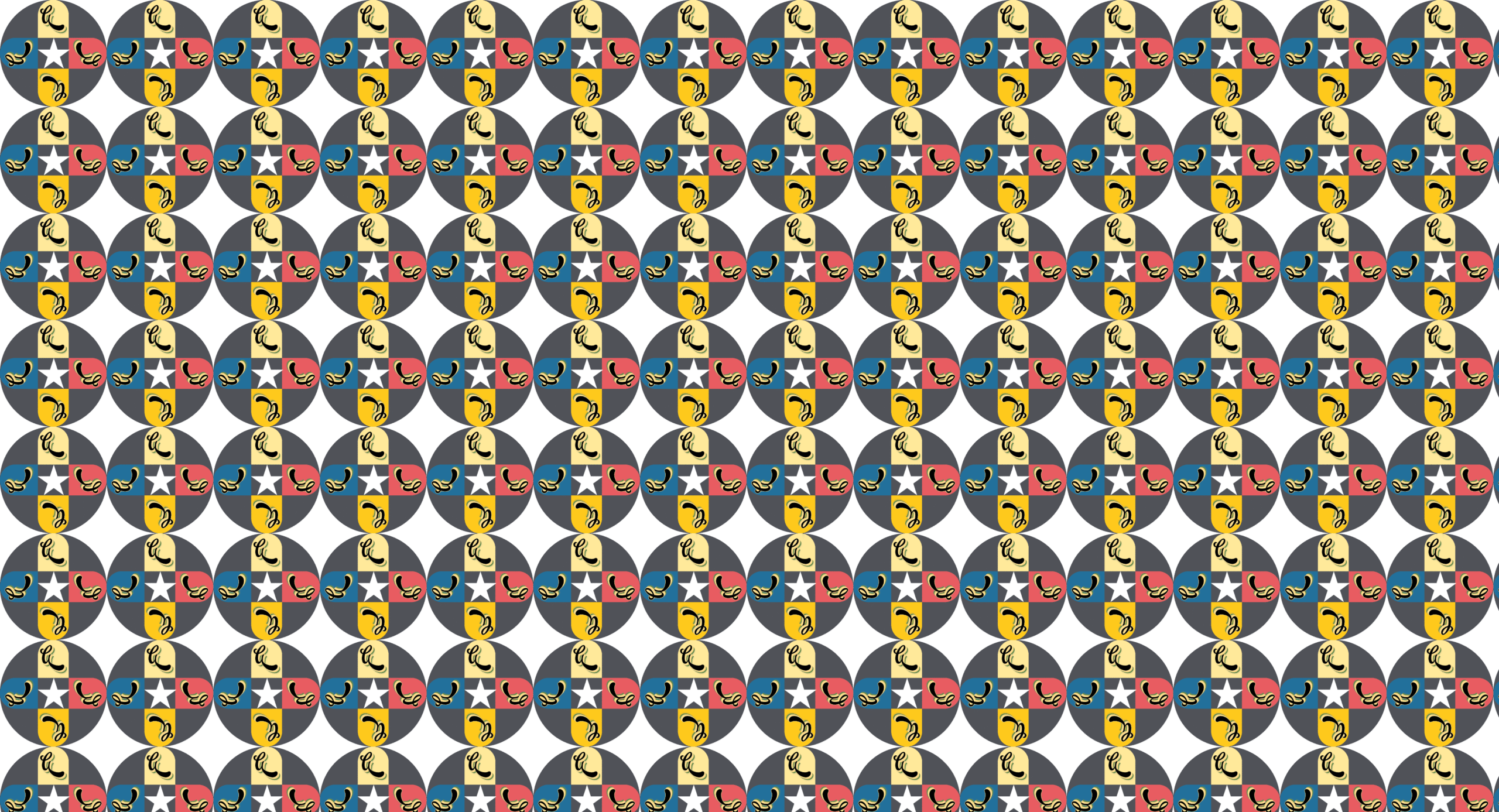 Graphically circular pattern