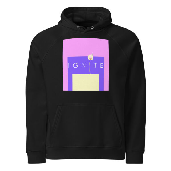 Unisex eco raglan hoodie