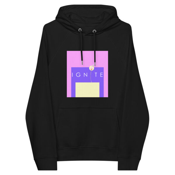 Unisex eco raglan hoodie