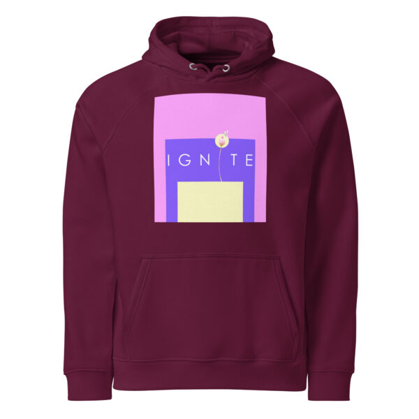 Unisex eco raglan hoodie