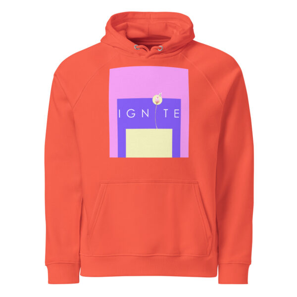 Unisex eco raglan hoodie