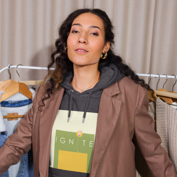 Unisex eco raglan hoodie