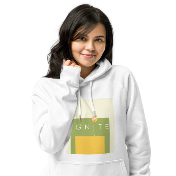 Unisex eco raglan hoodie