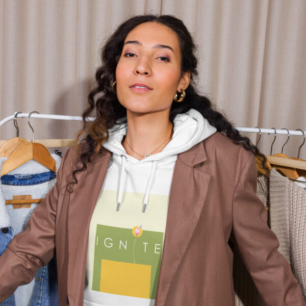 Unisex eco raglan hoodie