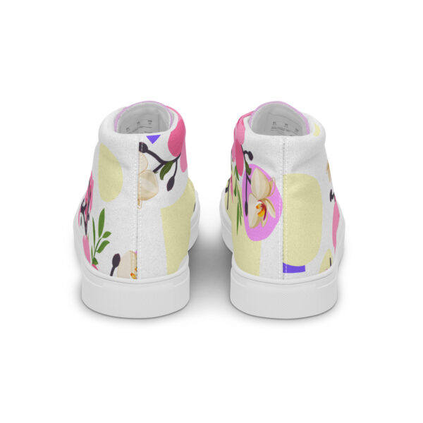 Women’s high top canvas shoes